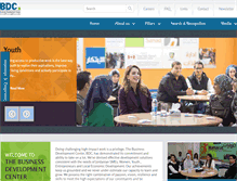 Tablet Screenshot of bdc.org.jo